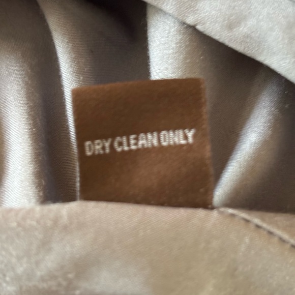 J. McLaughlin Murphy Dress Grey Pinstripe Wool Blend Size 4 - Picture 9 of 9